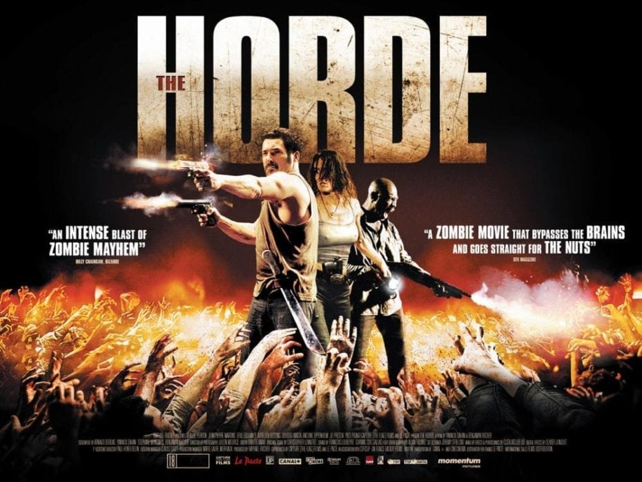 La Horde 2009 movie poster