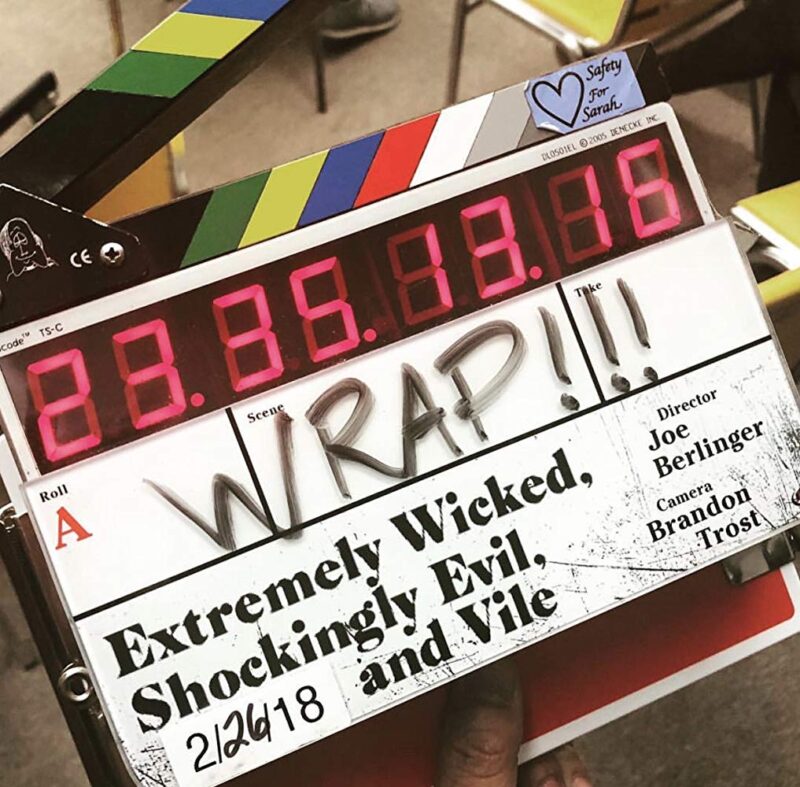 extremely wicked and shockingly vile wrapped