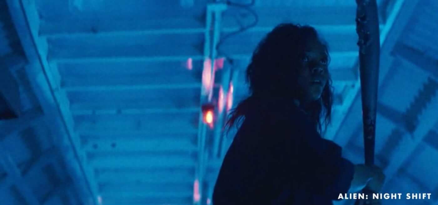 'Night Shift' movie still— Alien 40th Anniversary Shorts
