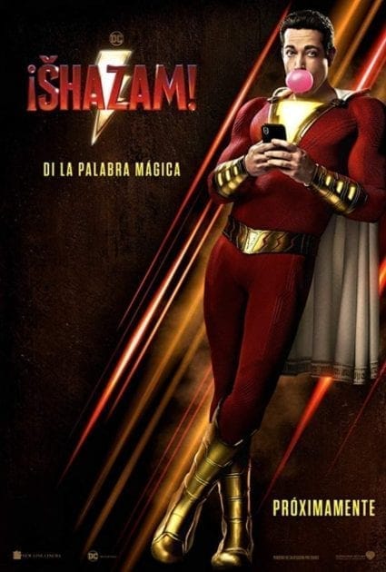 Shazam 2019 poster courtesy of Warner Bros.