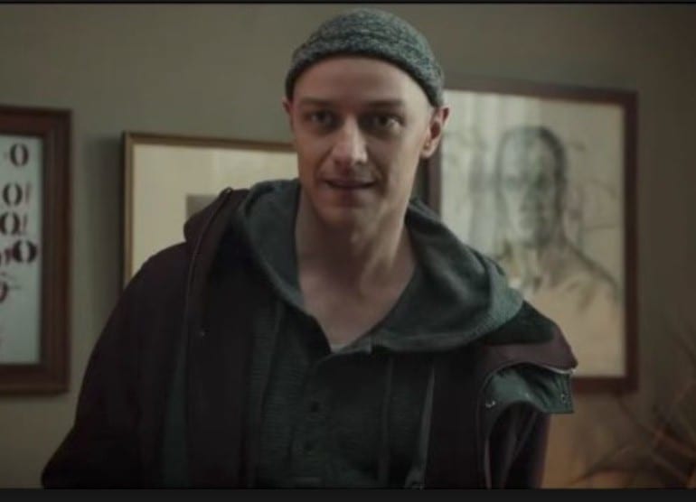 Barry (Kevin Wendell Crumb) in Split played by James McAvoy