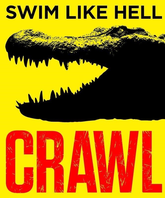 Crawl 2019 poster Swim Like Hell