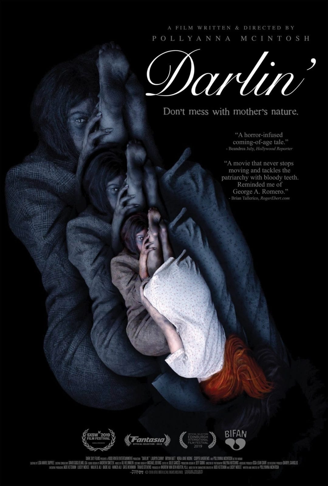 Darlin' movie poster starring Pollyanna McIntosh
