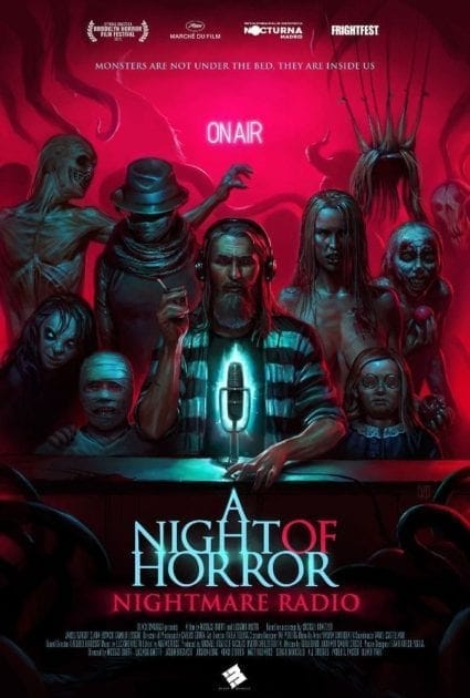 Streaming on Shudder. Nightmare Radio poster 2019