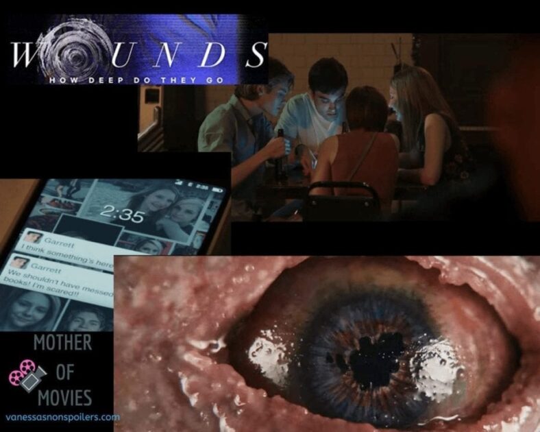 2019 Wounds Poster. Movie on Netflix and HULU