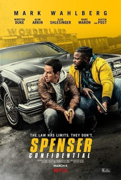 Mark Wahlberg and Winston Duke in Spenser Confidential (2020)