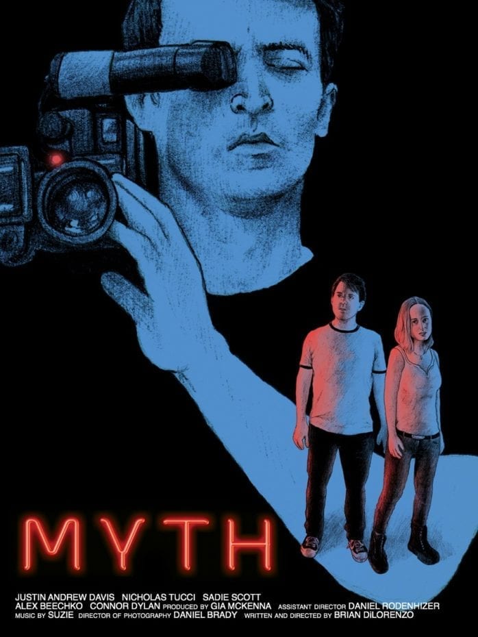 Movie poster Myth starring Channel Zero's Nicholas Tucci