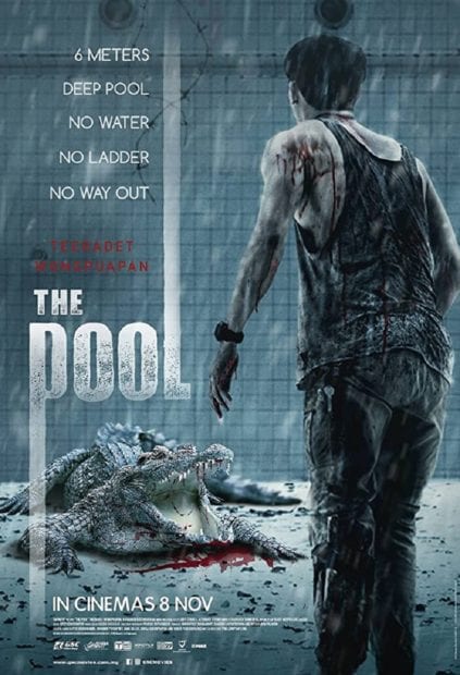 The Pool 2018 A giant crocodile horror movie