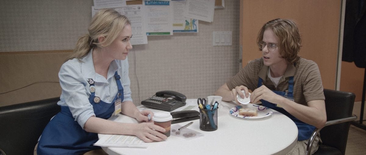 Ashley Jones and Baker Chase Powell in We Die Alone