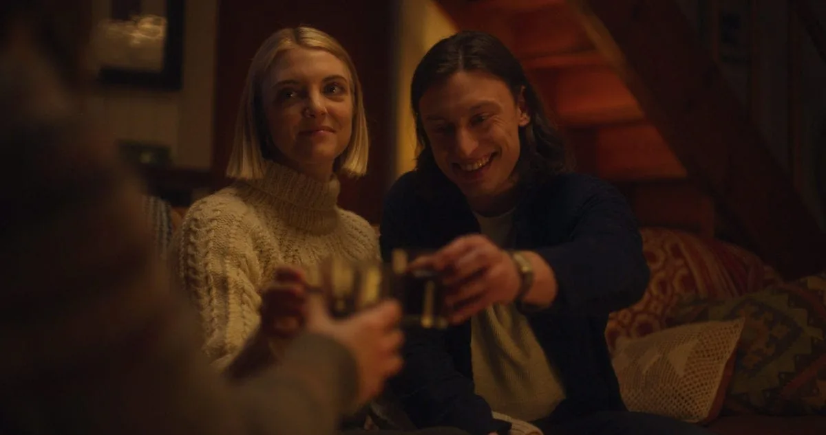 Aris Tyros and Lauren Beatty in Bleed With Me as Brandon and Emily.