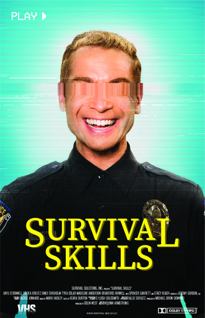 Survival Skills Poster. Best movie of 2020.