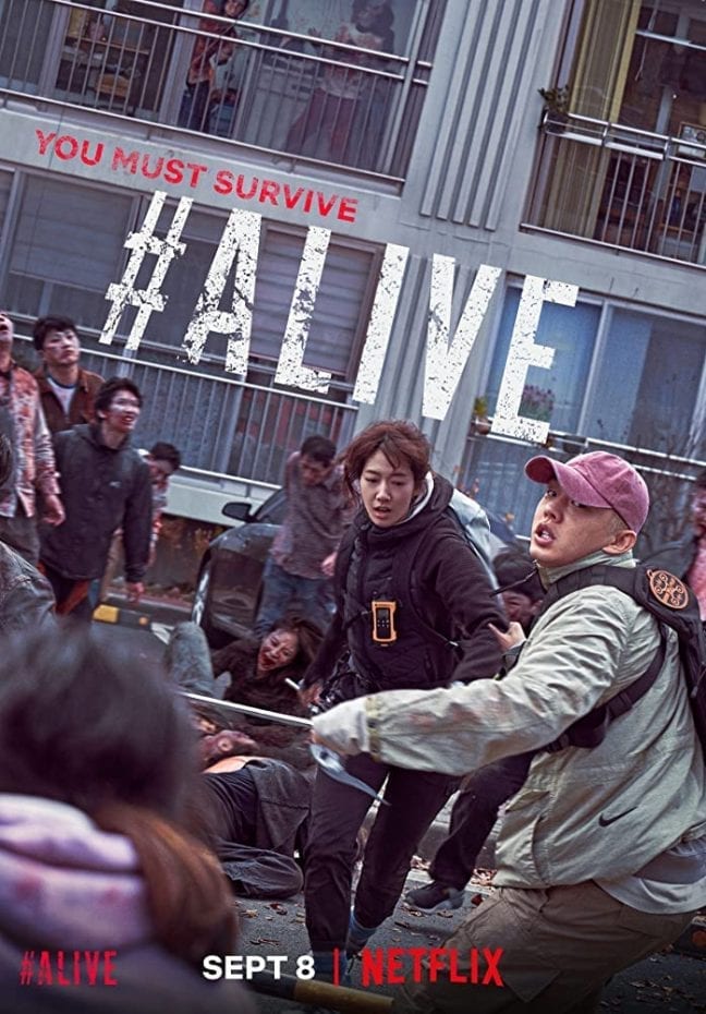 Best Horror Movies 2020 #Alive on Netflix has zombies