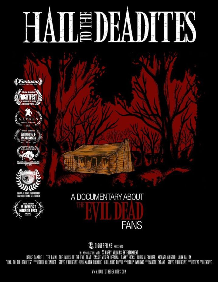 Hail to the Deadites Official poster (design by Filip Ivanovic)