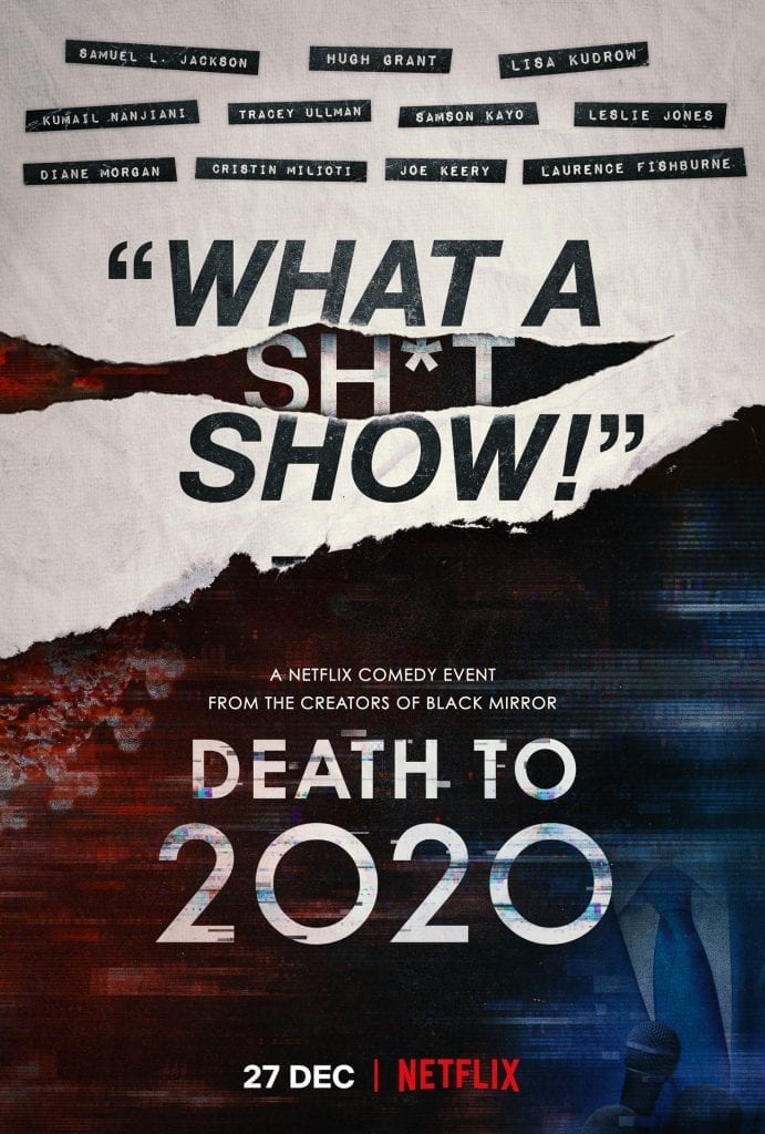 Death to 2020 - A comedy TV special now streaming on Netflix