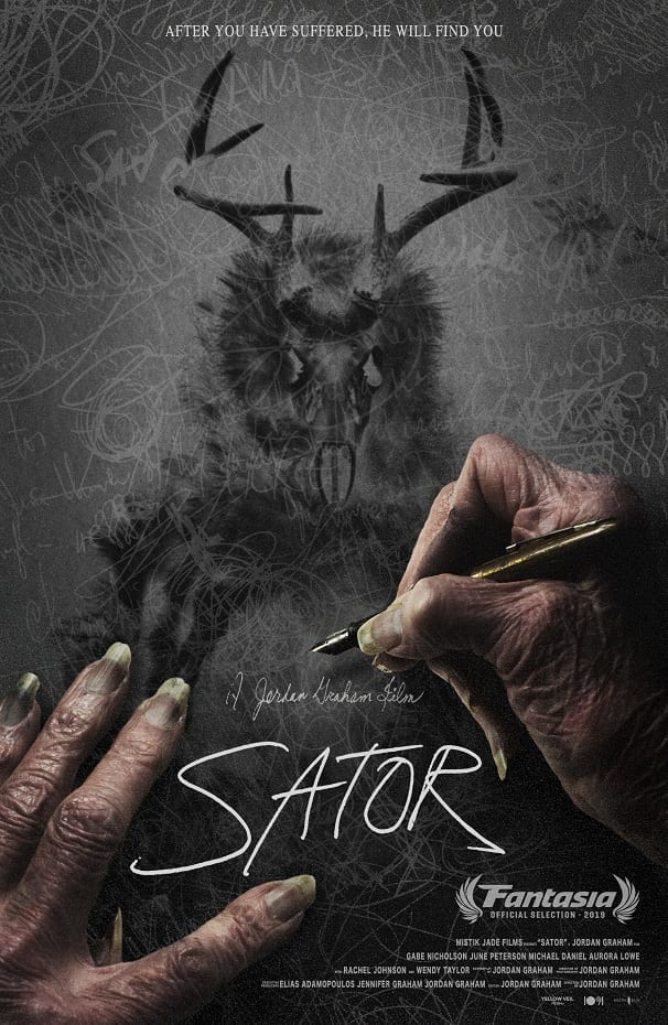 Sator Poster A demonic thriller from Jordan Graham and Mistik Jade Films