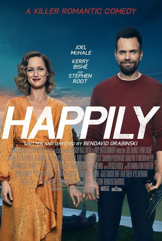 Joel McHale, Kerry Bishé & Stephen Root Star In Happily. An Anti-Romantic Comedy Movie Review