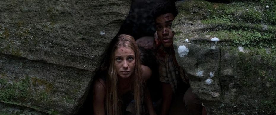Wrong Turn 2021 starring Charlotte Vega and Adain Bradley