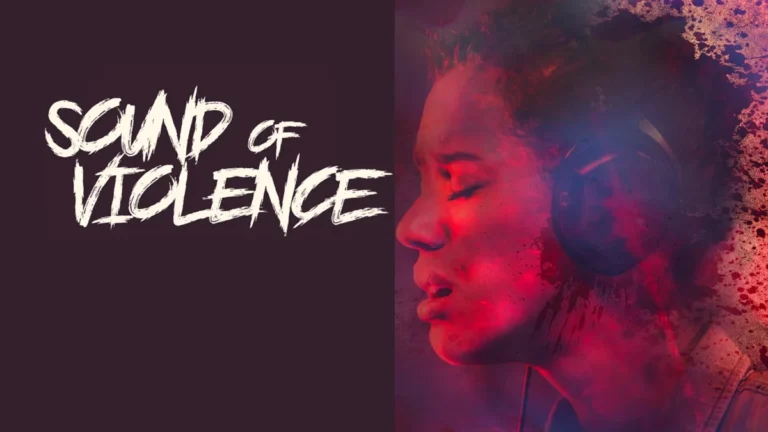 Sound of Violence poster courtesy of Gravitas Ventures 2021