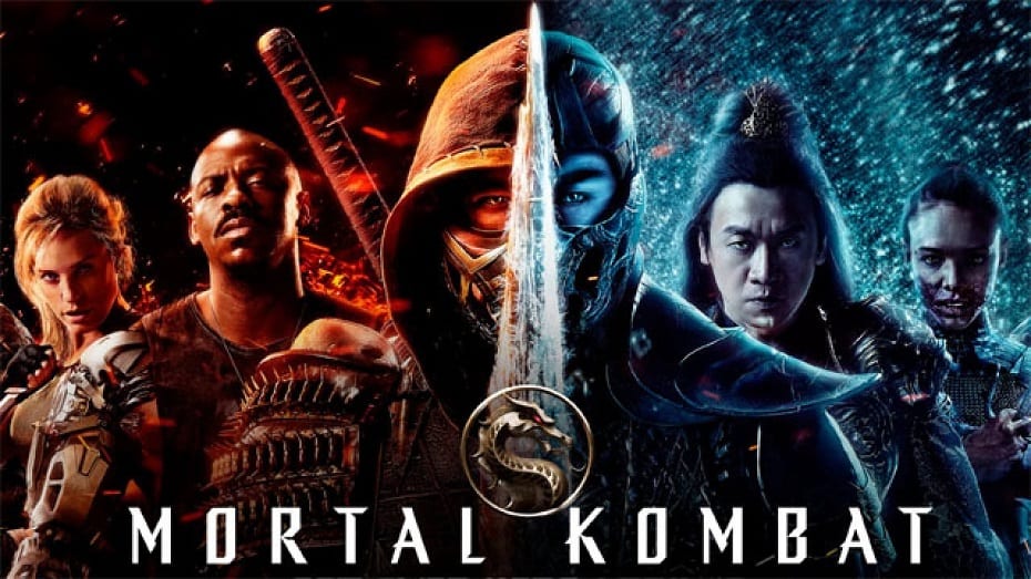 Mortal Kombat 2021 Poster Mk courtesy of Warner Bros. Home Entertainment