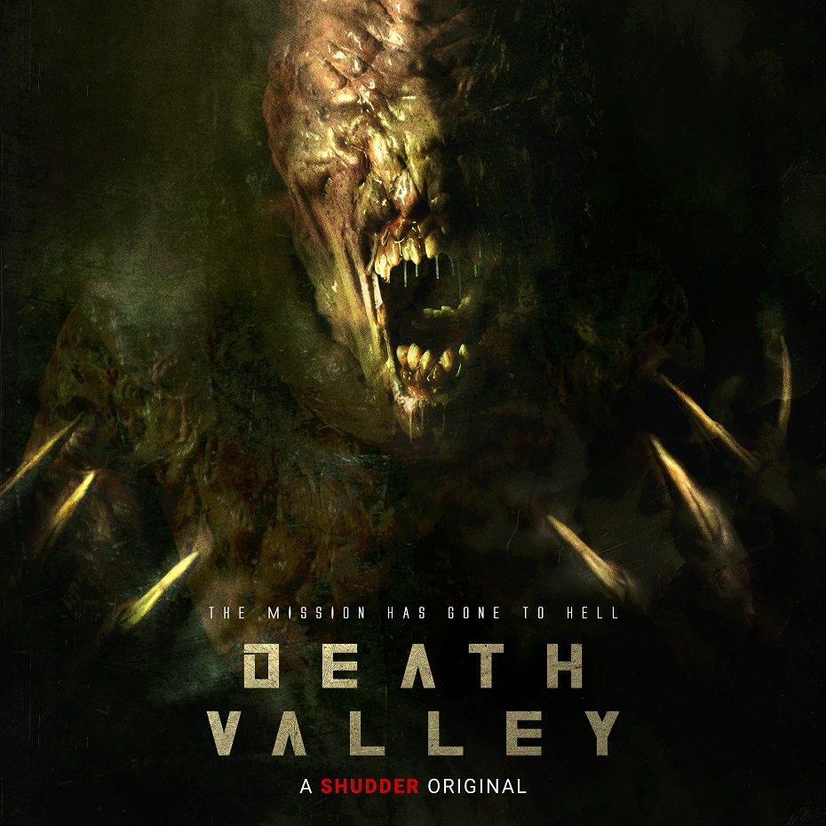 A horror monster movie. Death Valley poster
