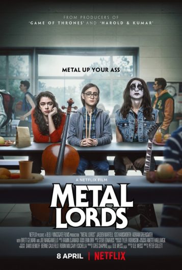 Metal Lords movie poster metal lords