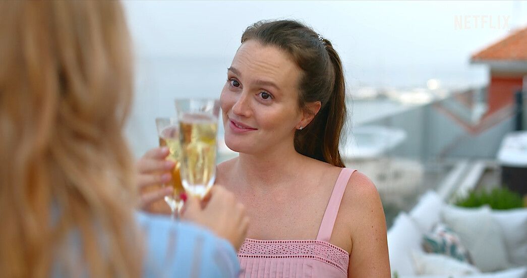 The Weekend Away cast includes Leighton Meester