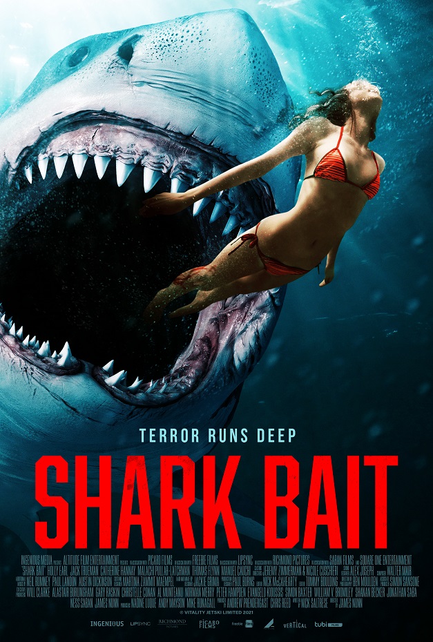 Shark Bait movie poster shark bait