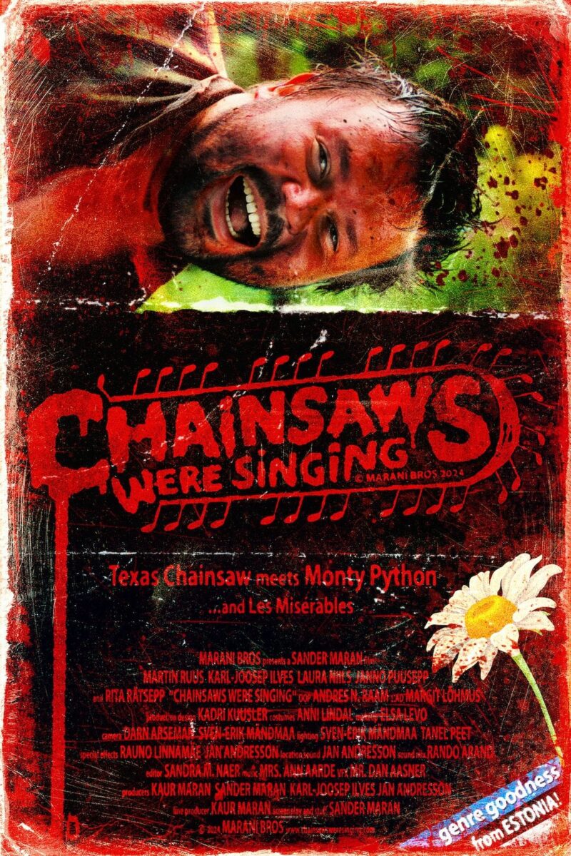 Absurdist cinema - Chainsaws Werre Singing Poster 2024