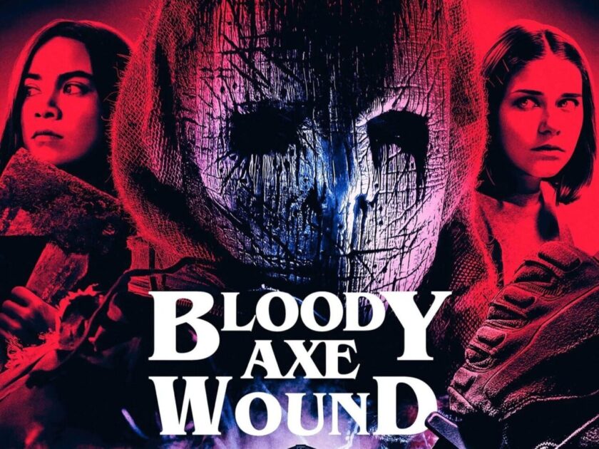 Bloody Axe Wound Comedy Horro