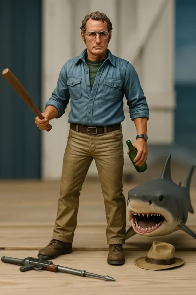 Brooding Lone Wolf character in shark movies | Mother of Movies