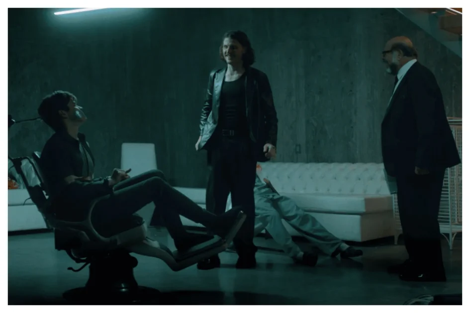 Matthew Sato (Dev), Will Sennett (Trip), Fred Melamed (Scott Lefkowitz)