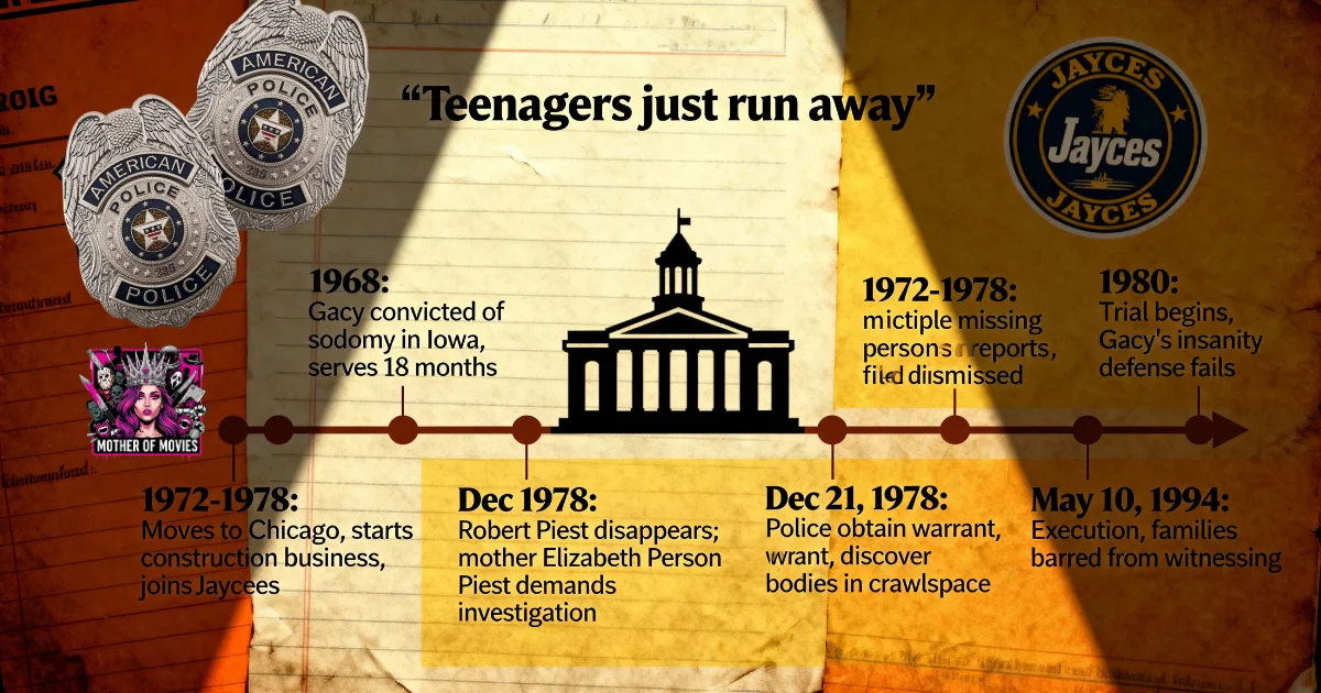 True crime without graphic violence Peacock and Binge