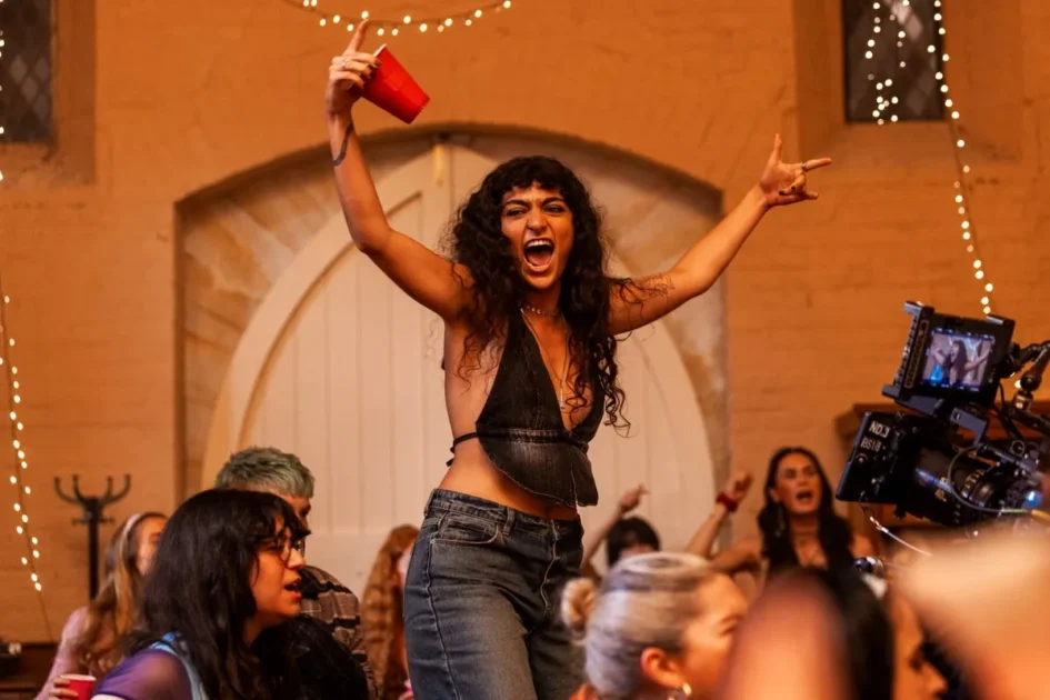 Provocative protest scenes explore campus activism and feminist rage