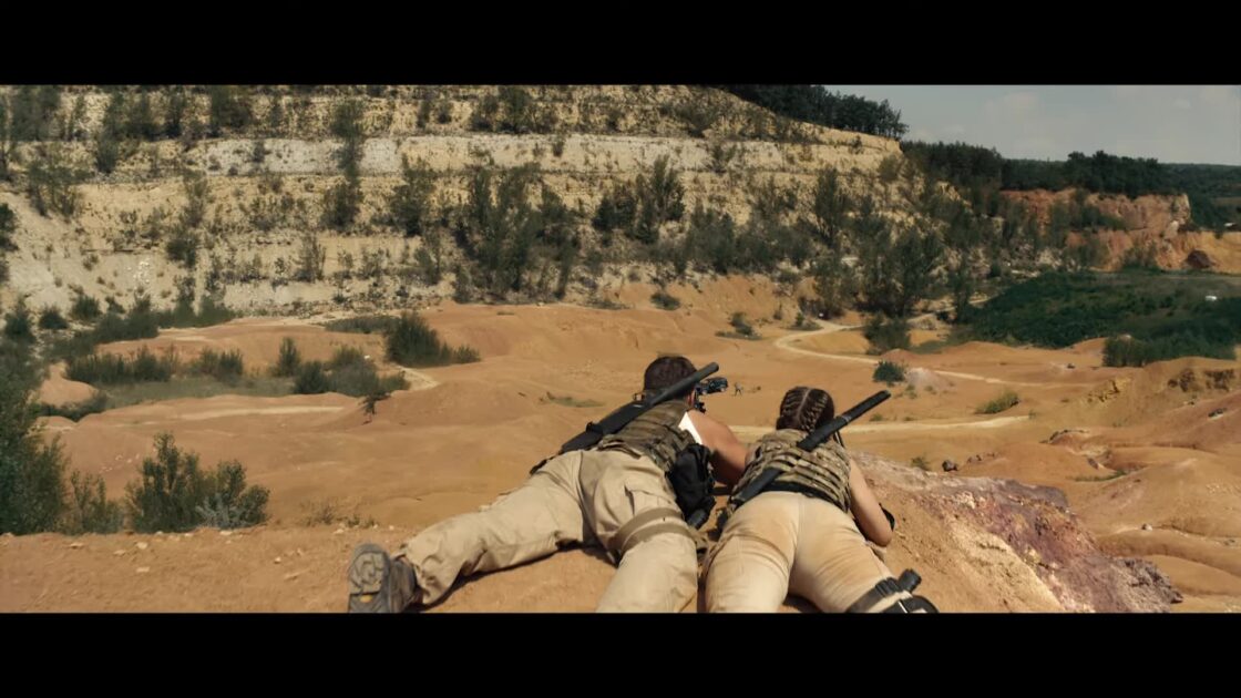 Silent Zone (2025) brings post-apocalyptic thriller action with zombie survival horror and found family drama in this indie film distributed by Saban Films