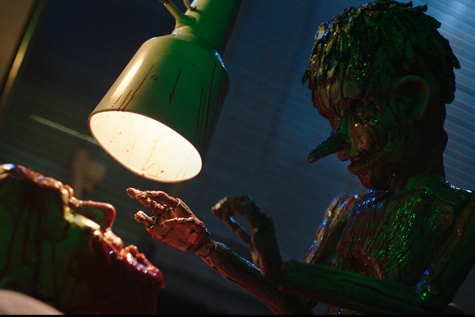 Pinocchio Unstrung 2026 horror movie image