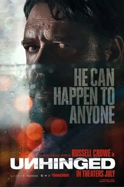 Unhinged 2020 Action and thriller movie courtesy of Solstice Studios